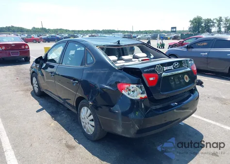 2010 Hyundai Elantra Gls z USA, uszkodzony, nr VIN KMHDU4AD7AU186771